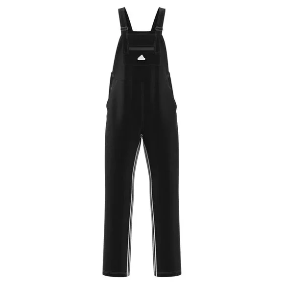 Adidas ALL-GENDER Dance DUNGAREE jumpsuit nylon overalls IN1816 Black XS New NWT - Picture 13 of 16